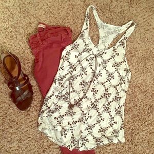 B&W Charming Charlie tank top